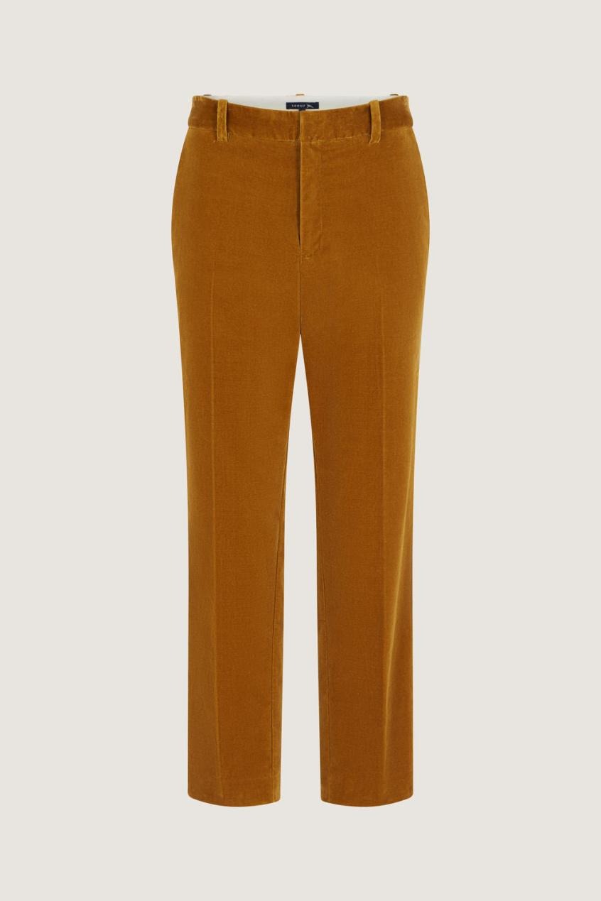 BRONZE _ Pantalon Vianney en coton - Bronze