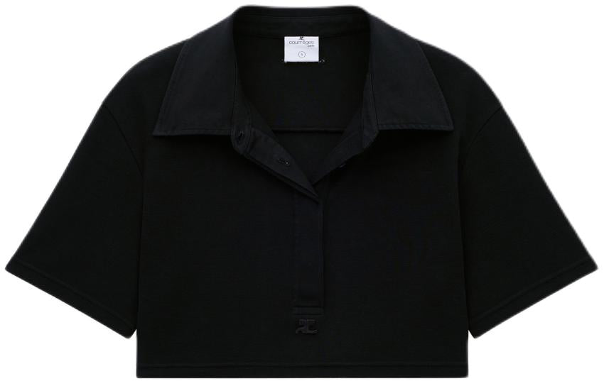20pcs NEW / POLO COURT EN COTON - Black
