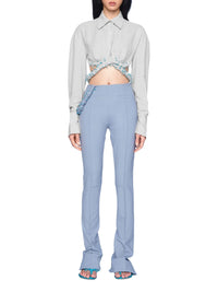 LIGHT GREY LA CHEMISE PERLI