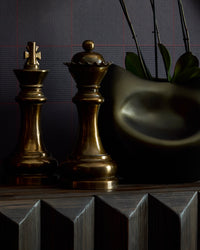 Vase Reynolds en céramique - Brown
