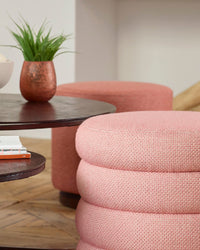 POUF LUCAS @40 ROSE