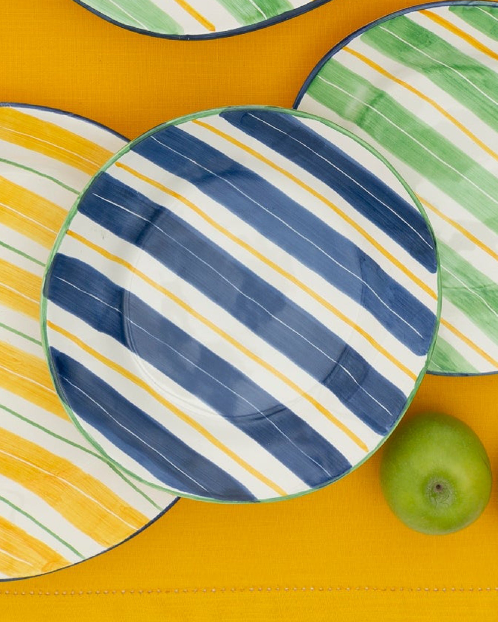PLATEAU NANNA BLEU RONDE