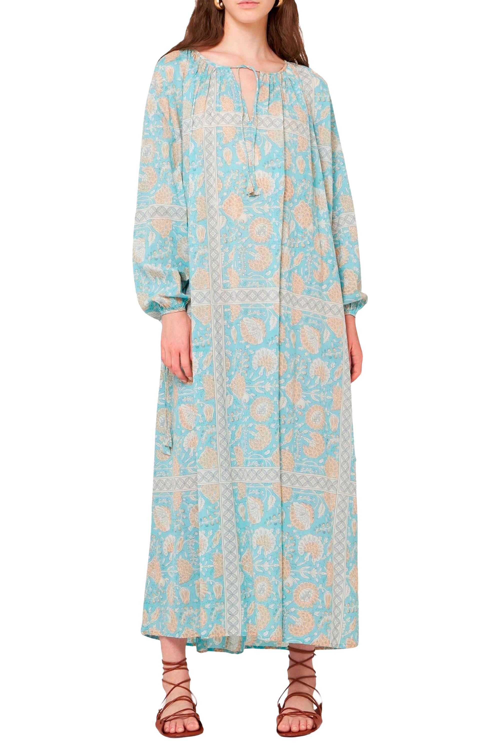 Robe longue Flavie - Blue