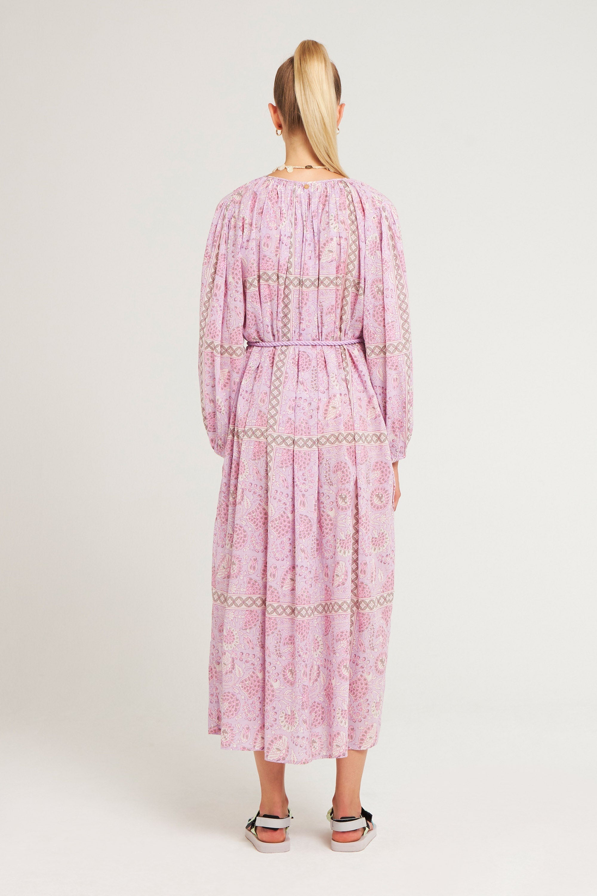 PURPLE FLAVIE LONGDRESS