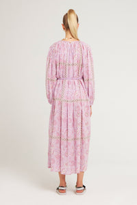 Robe longue Flavie - Purple