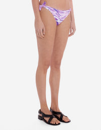 Bas de bikini Maison Kitsuné x Vilebrequin - Lilac Design