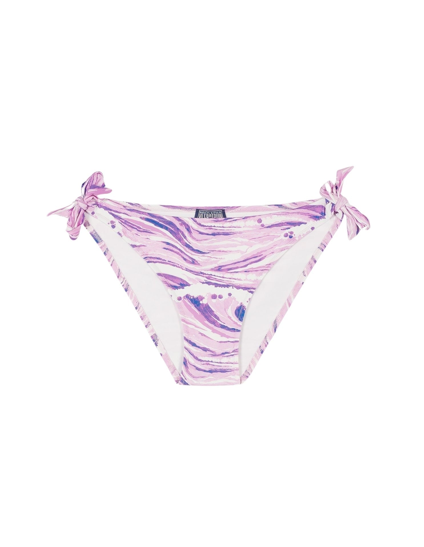 Bas de bikini Maison Kitsuné x Vilebrequin - Lilac Design