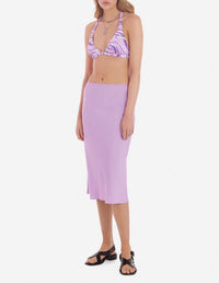 Maison Kitsuné x Vilebrequin bikini top - Lilac Design