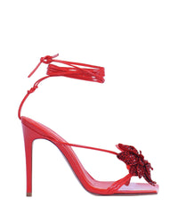 FLORA LACE UP GLITZ