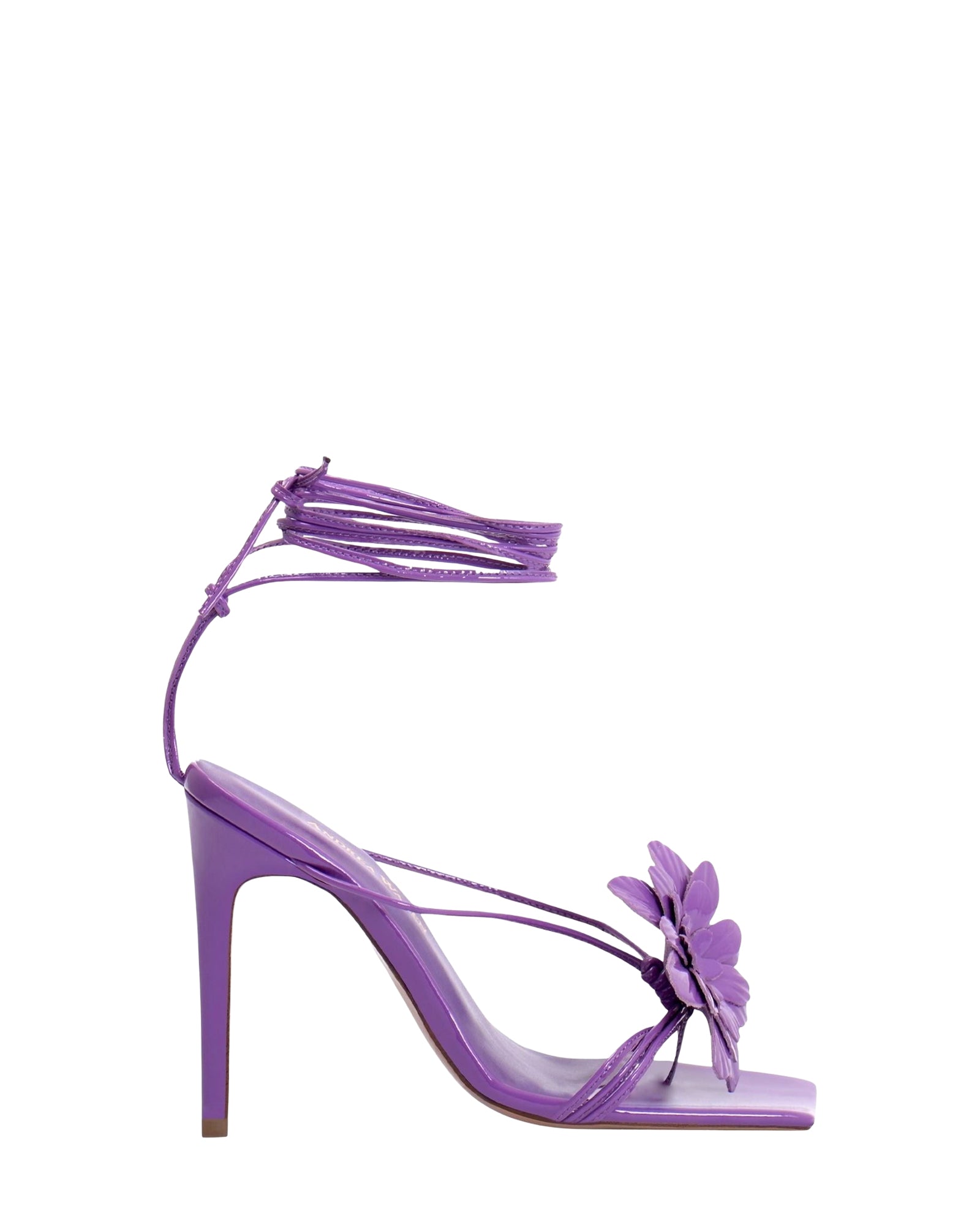 Flora 105 patent leather sandals - Purple Patent