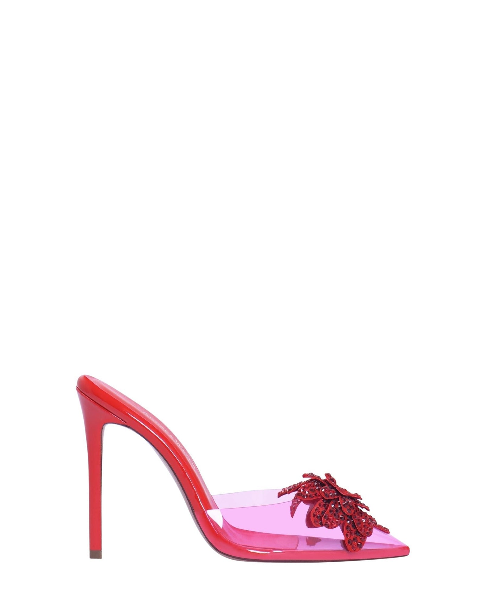 Mules Flora 105 en cuir - Red