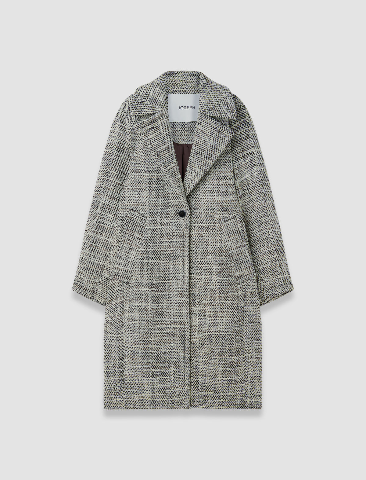 Manteau Florent en laine - Cocoa Combo