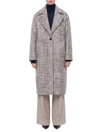 Manteau Florent en laine - Cocoa Combo