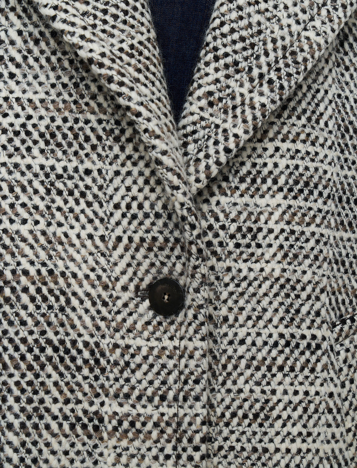 Manteau Florent en laine - Cocoa Combo