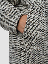 Manteau Florent en laine - Cocoa Combo