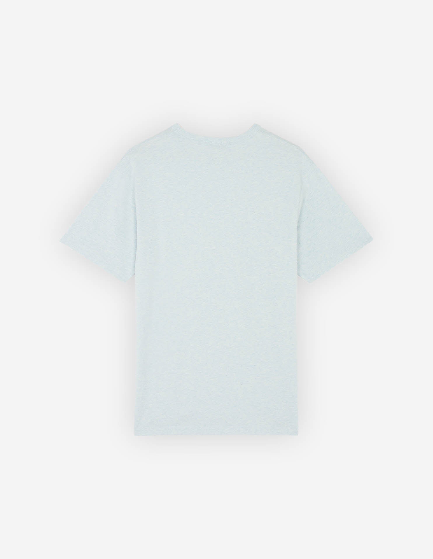 T-shirt with badge - Blue Haze Melange
