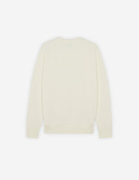 Sweatshirt with inscription - Ecru