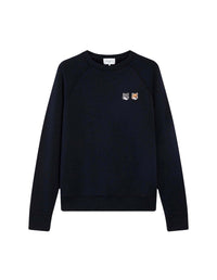 Sweatshirt avec double écusson renard - Anthracite
