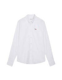 Chemise droite brodée - White