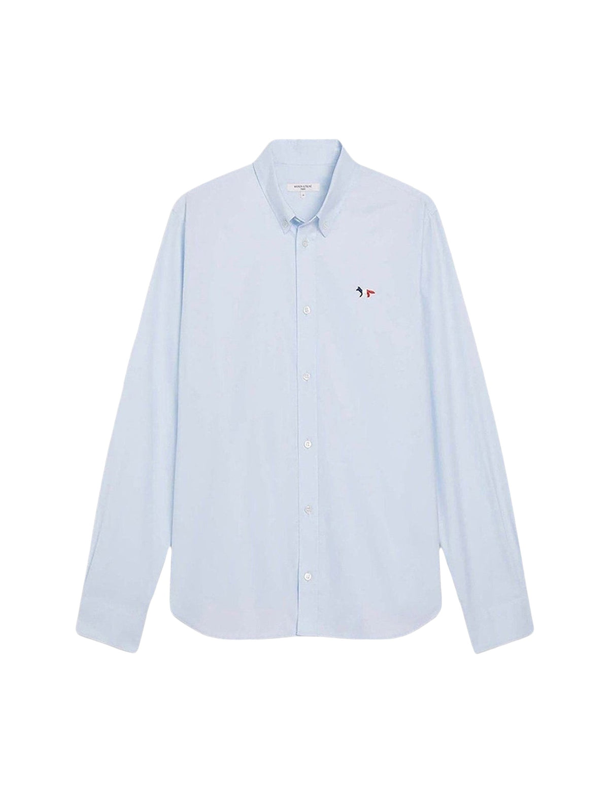 Chemise droite brodée - Light Blue