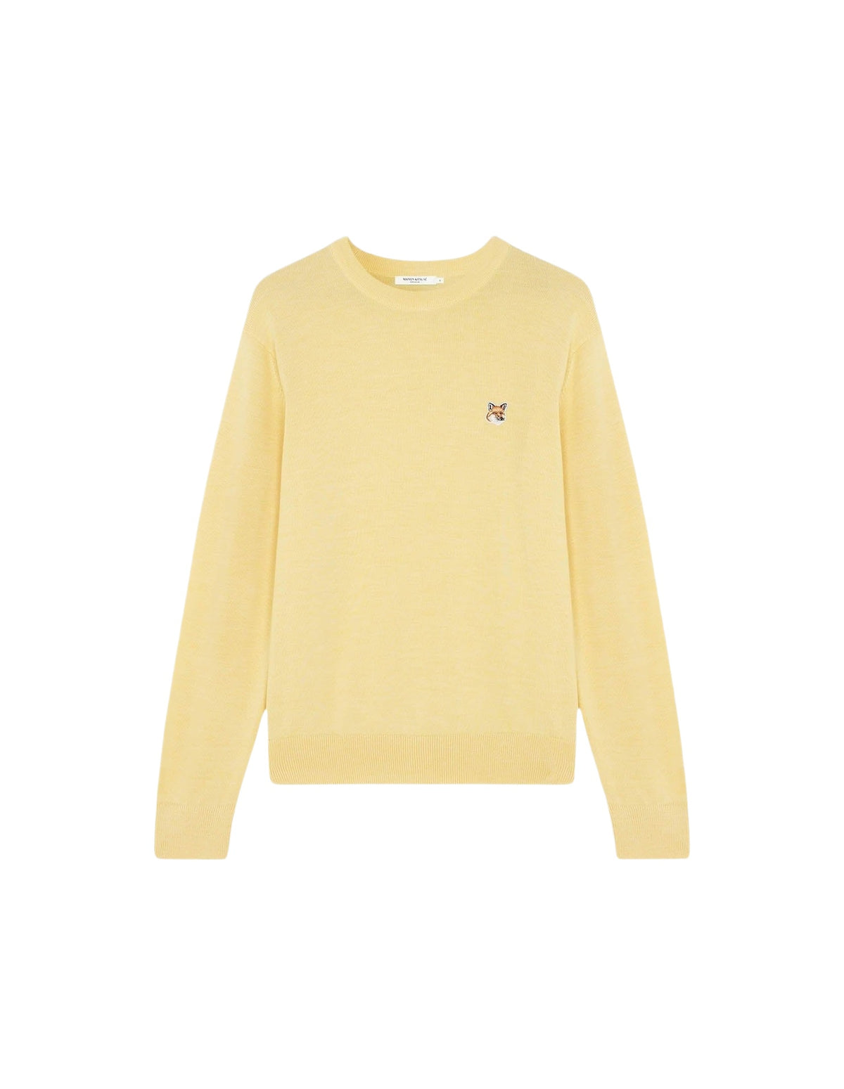 Pull à manches longues en laine - Soft Yellow