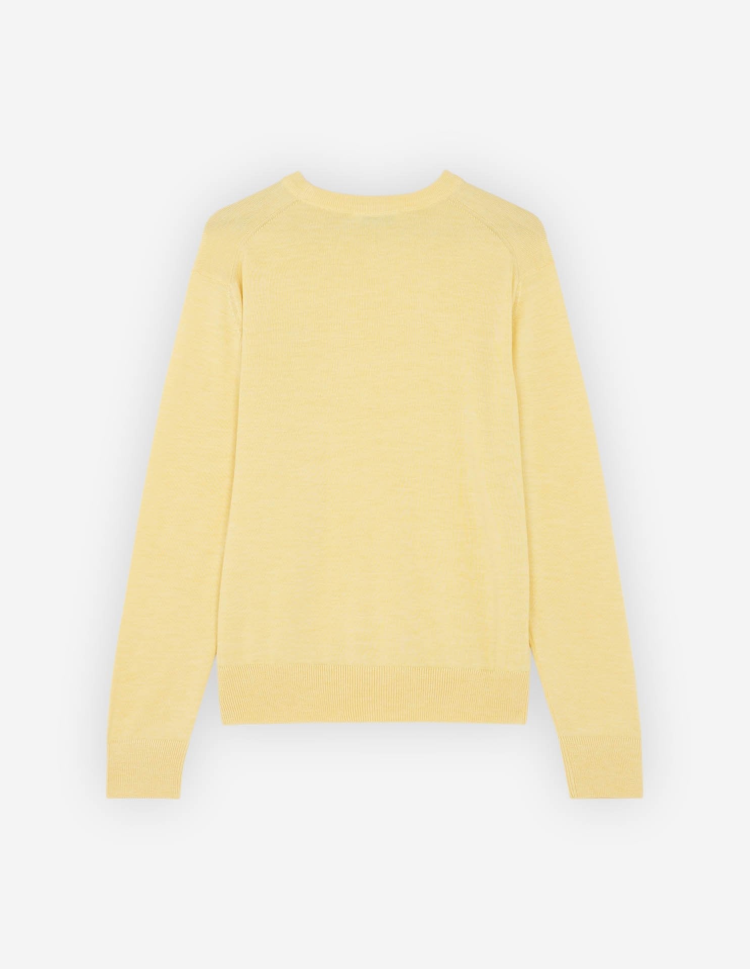 Pull à manches longues en laine - Soft Yellow