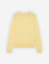 Pull à manches longues en laine - Soft Yellow