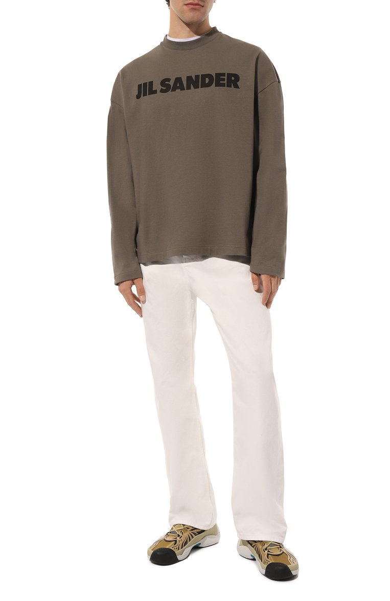Lanvin flash-x sneakers - Ecru & mordore