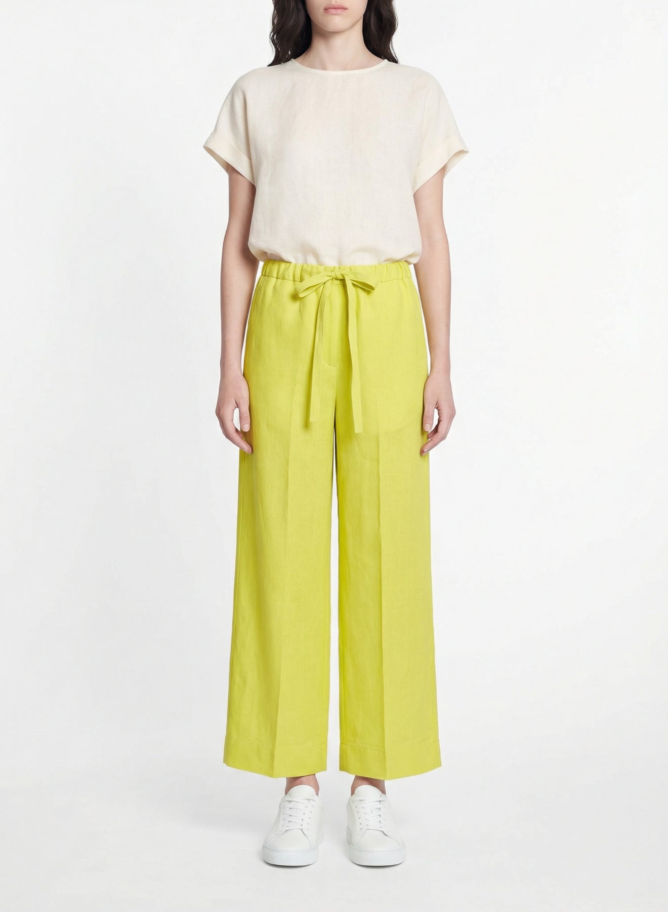 Pantalon en lin mélangé - Luce