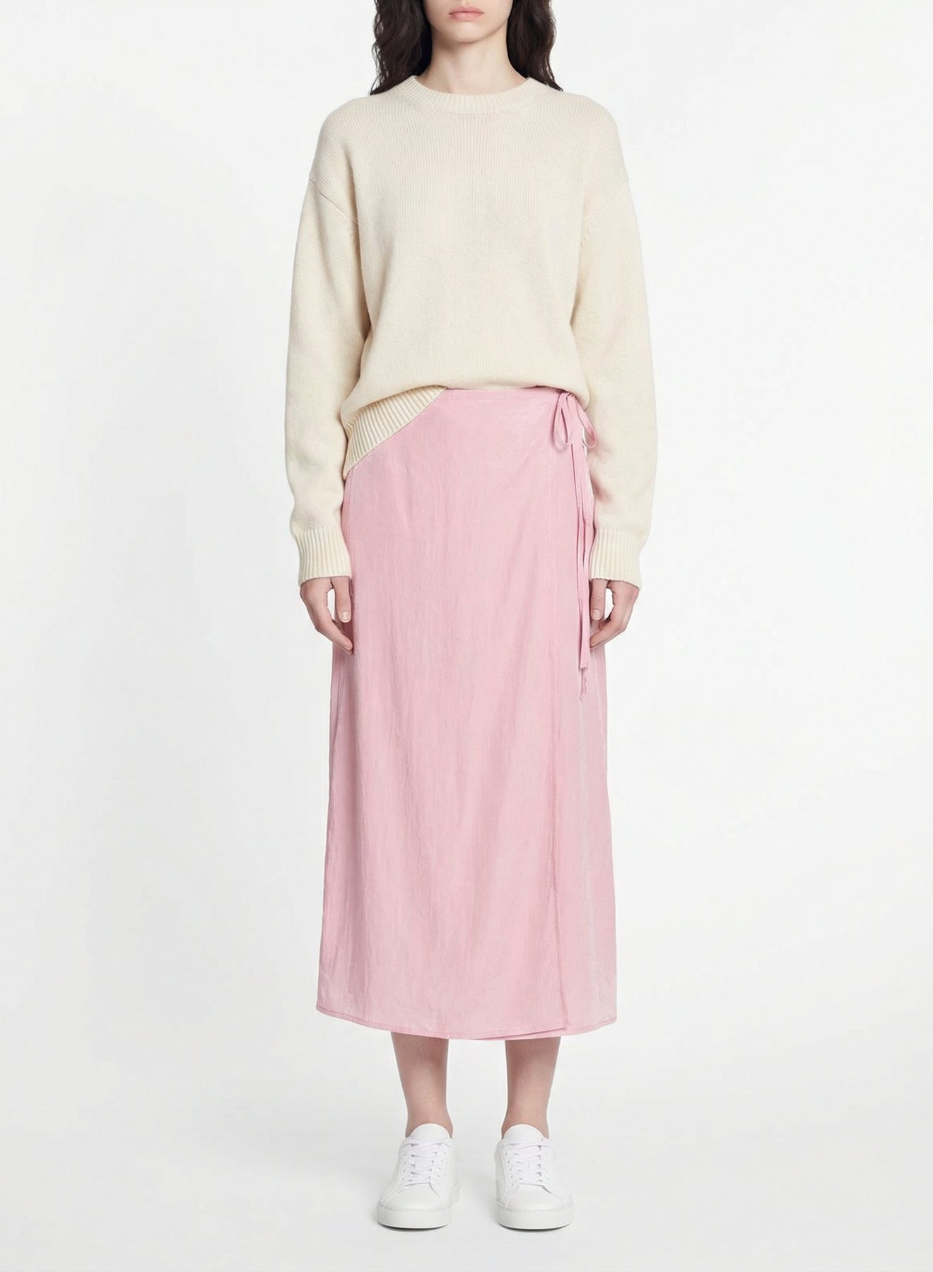 Jupe à taille élastique - Rose