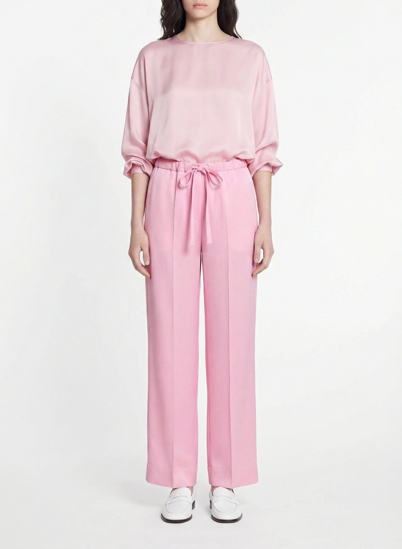 High-waisted trousers - Ortensia