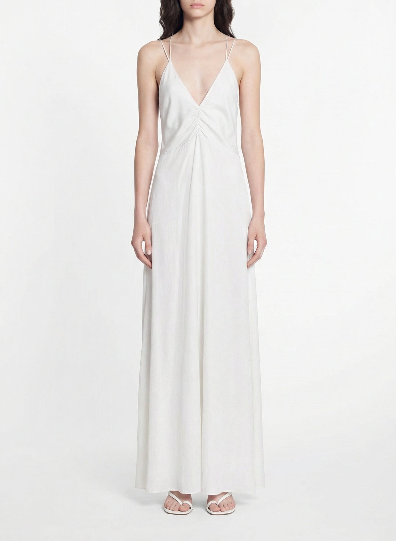 Robe nuisette en soie - Madreperla