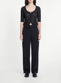 Openwork cardigan - Black