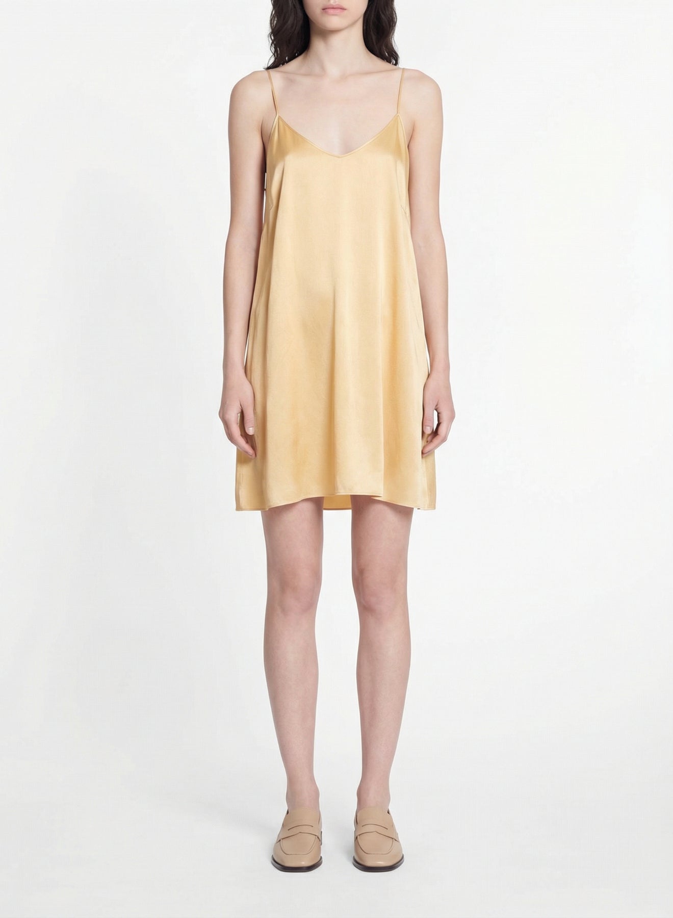 Babydoll dress with thin straps - Grano