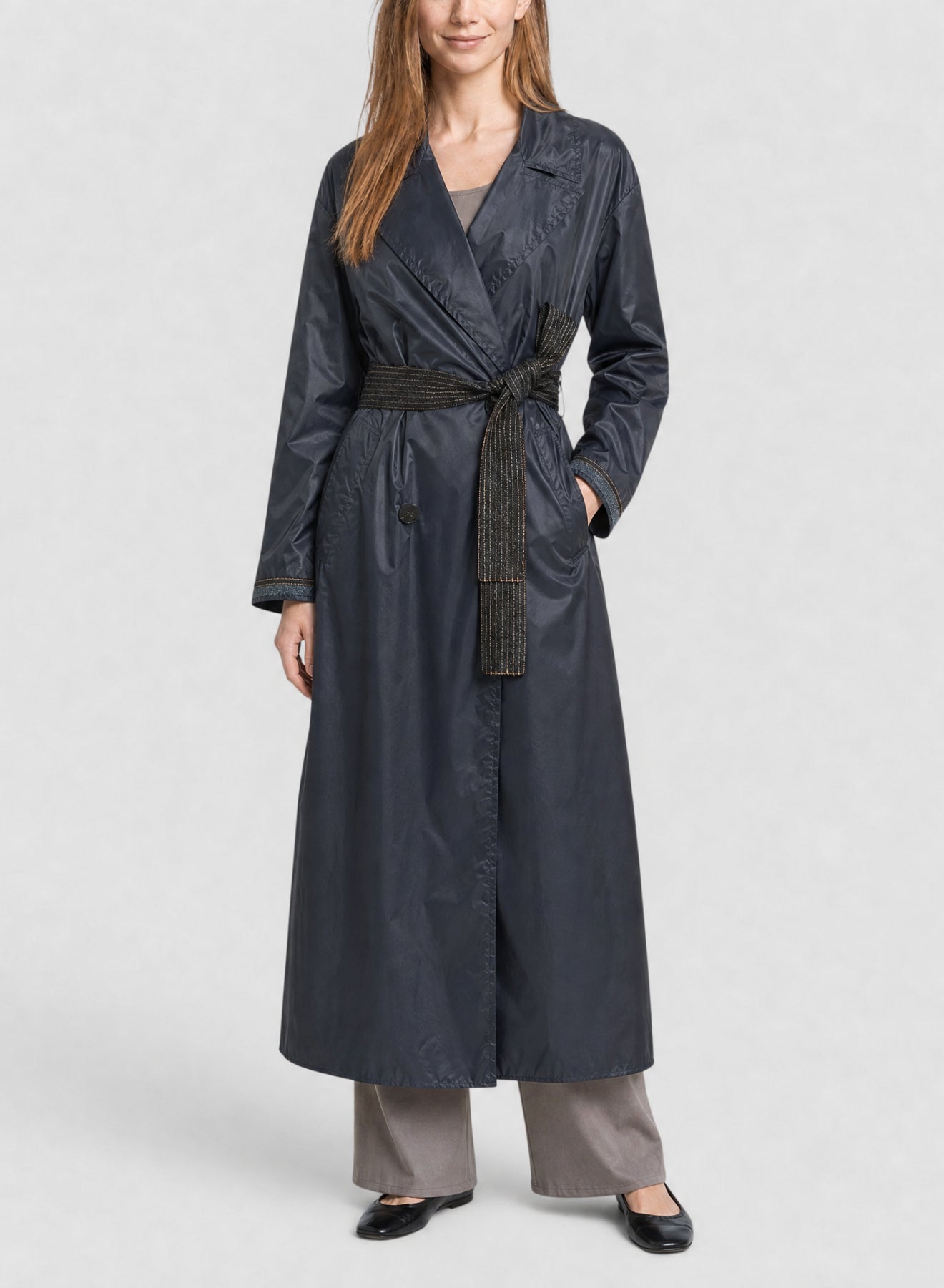Manteau à col large - Abisso