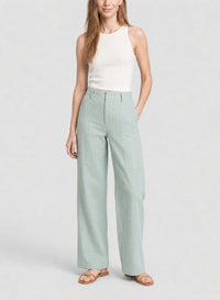 Pantalon cargo en lin mélangé - Breeze