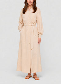Robe à taille ceinturée - Cipria
