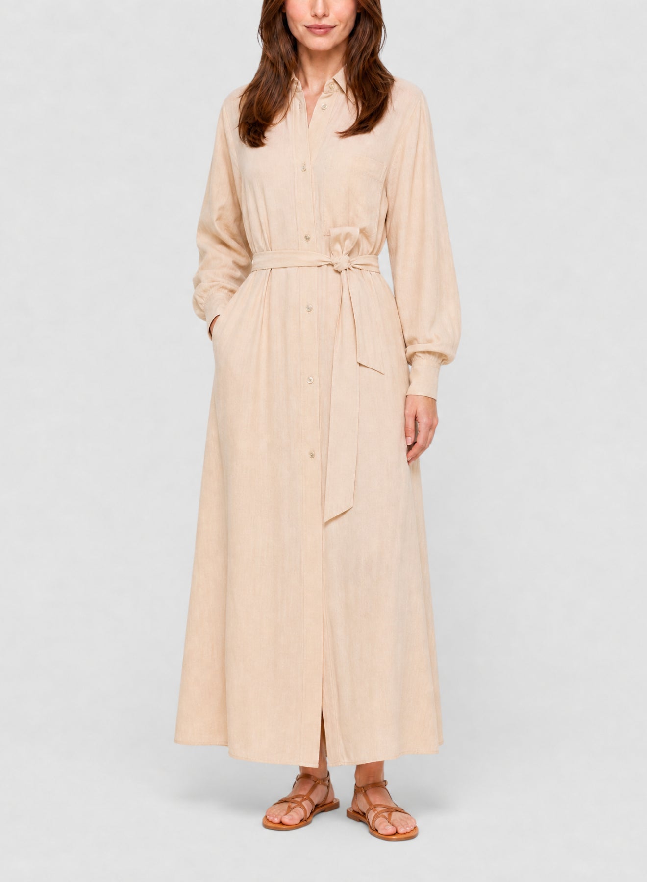 Robe à taille ceinturée - Cipria