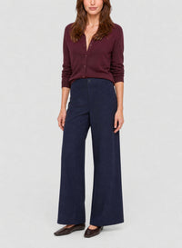 Pantalon taille haute en coton - Notte