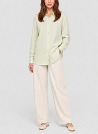 Chemise en coton rayé Froisse - Lichene