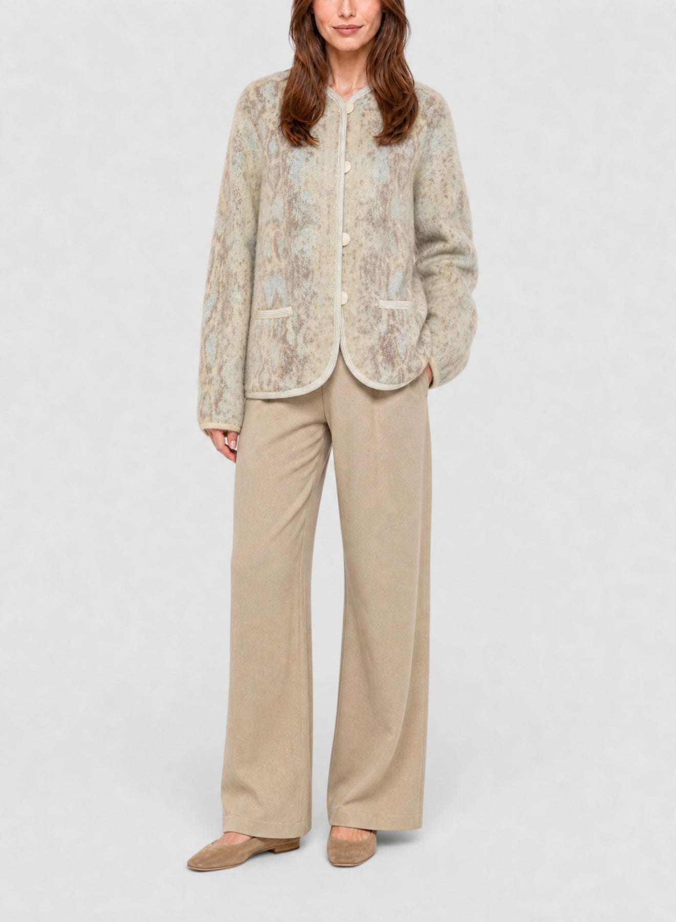 Manteau court en laine - Breeze
