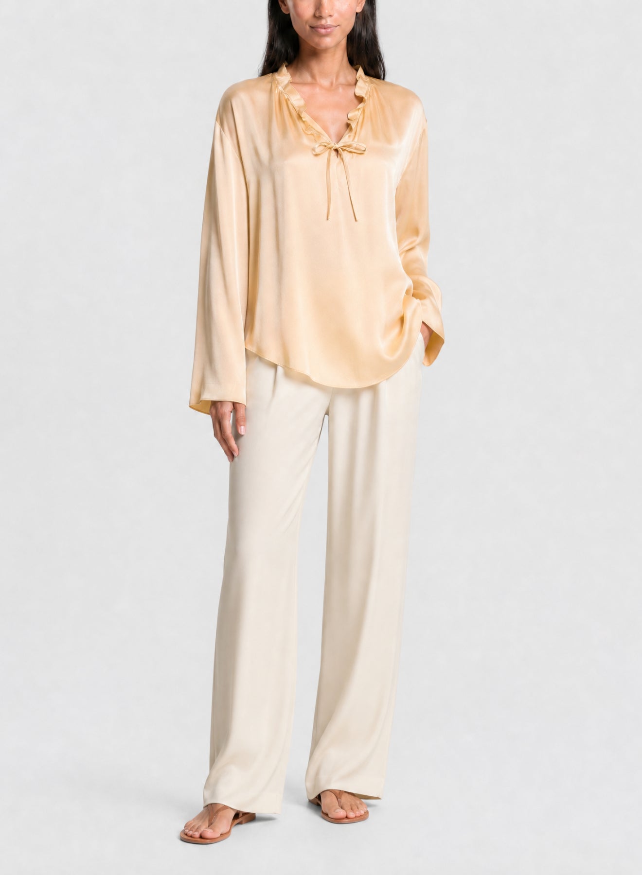 Chemise en soie - Honey