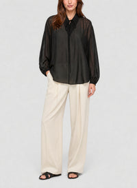 Chemise oversize - Noir