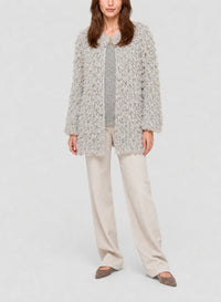 Manteau mi-long en laine mélangée - Pearl