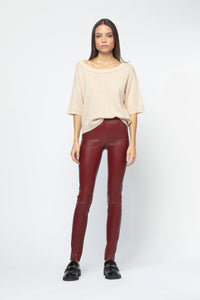 1 QTY NEW LEGGING CUIR STRETCH