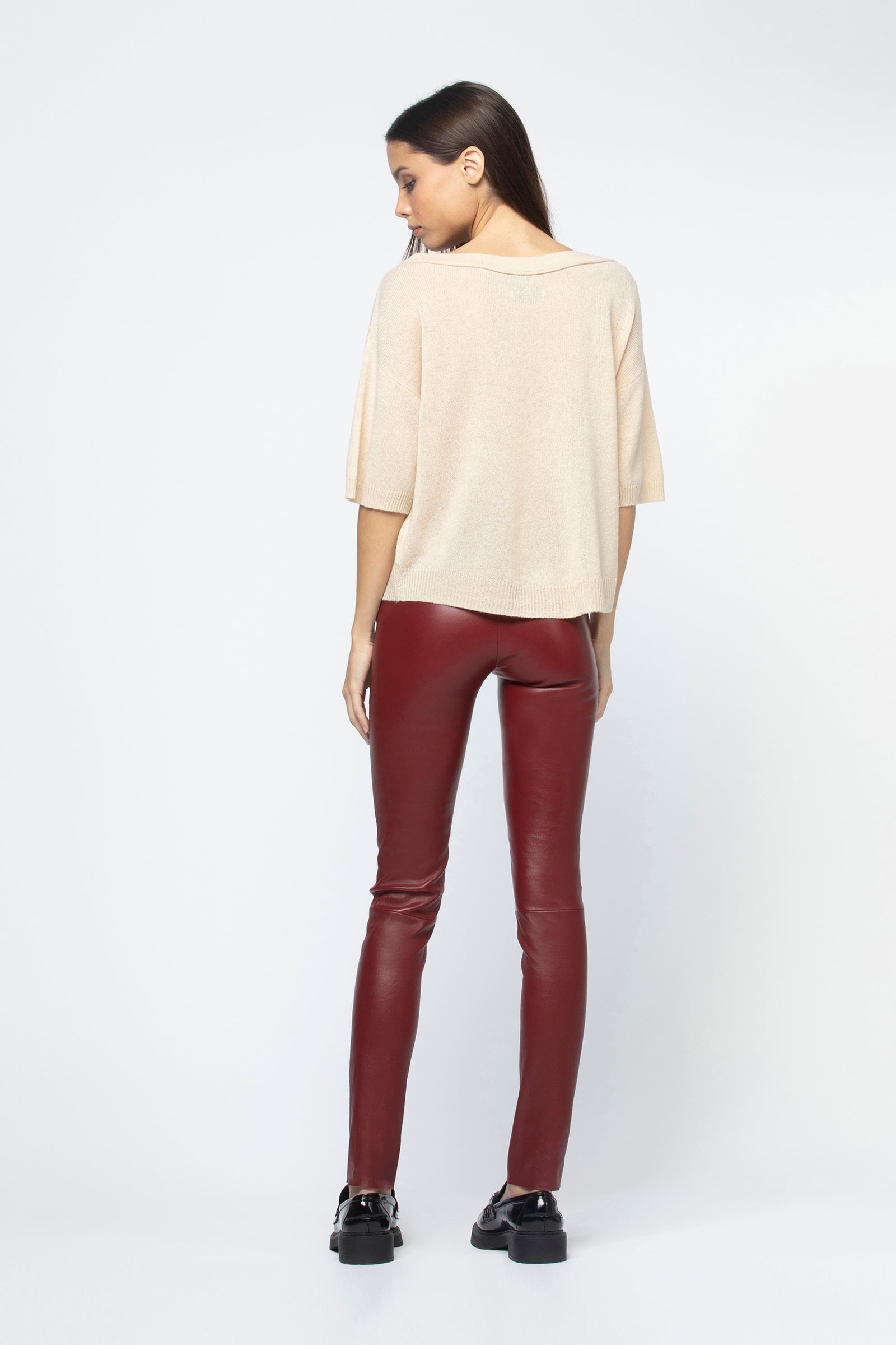 1 QTY NEW LEGGING CUIR STRETCH