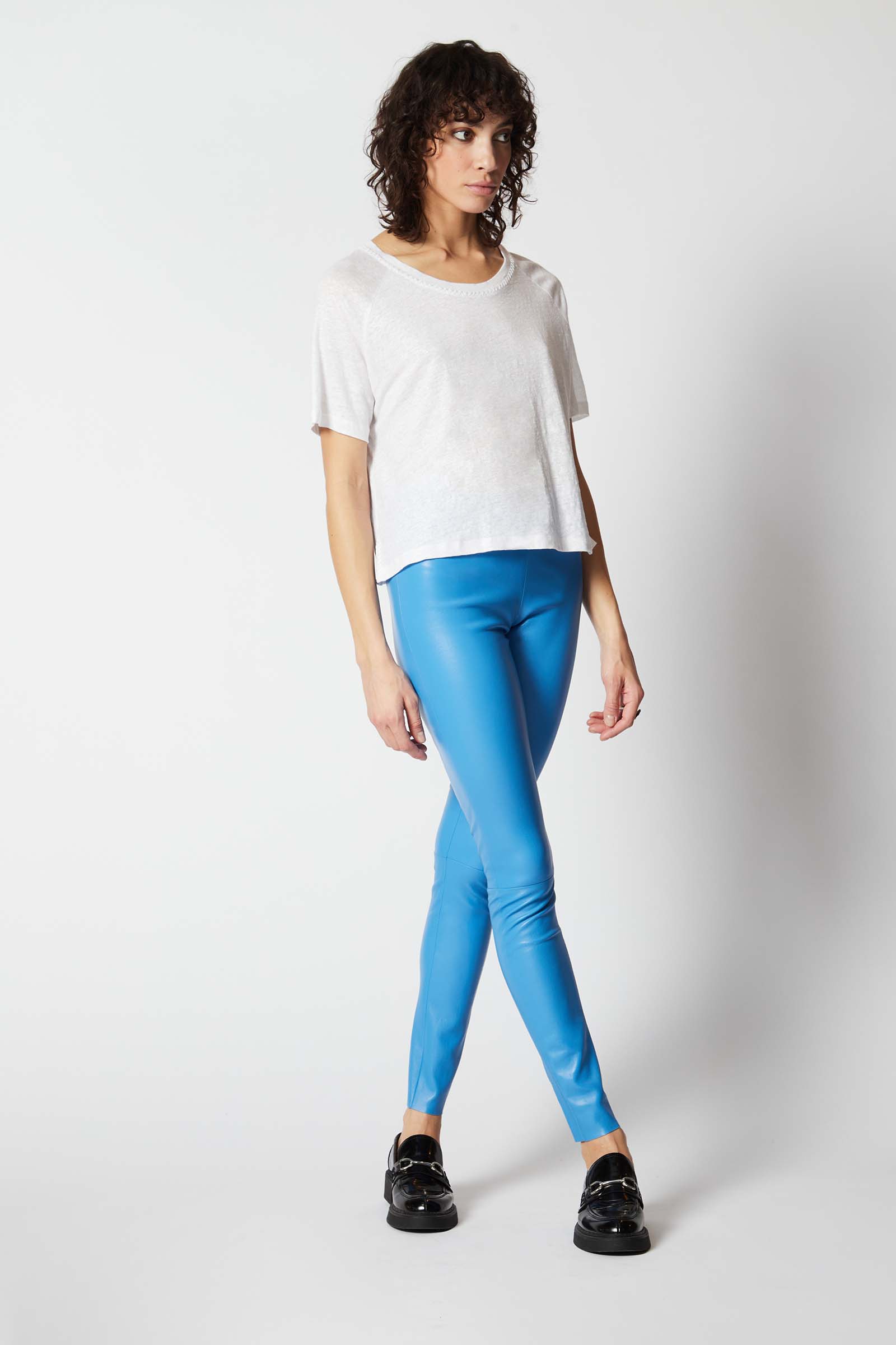 1 QTY NEW LEGGING CUIR STRETCH