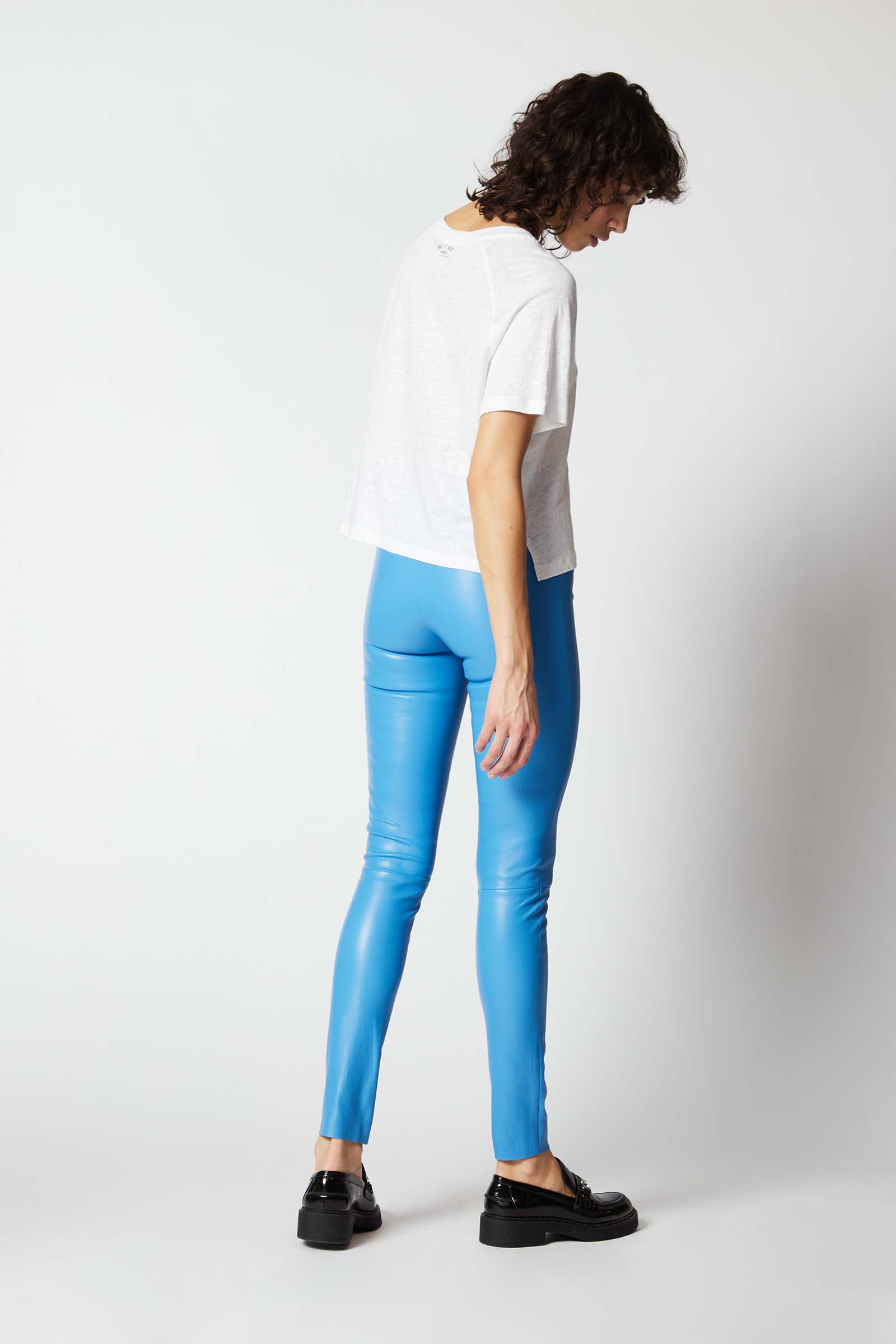 1 QTY NEW LEGGING CUIR STRETCH