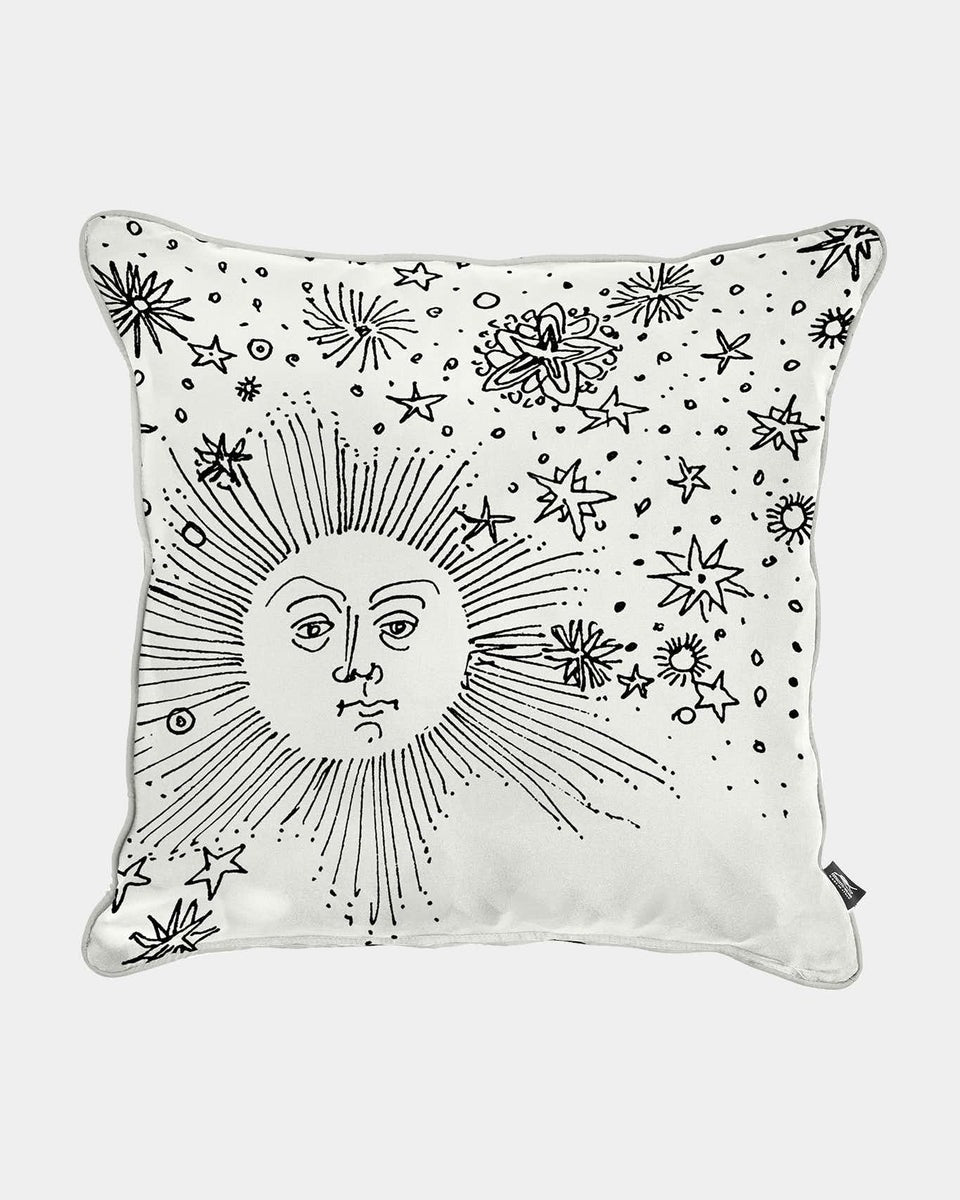 Solamente cushion - Black & White