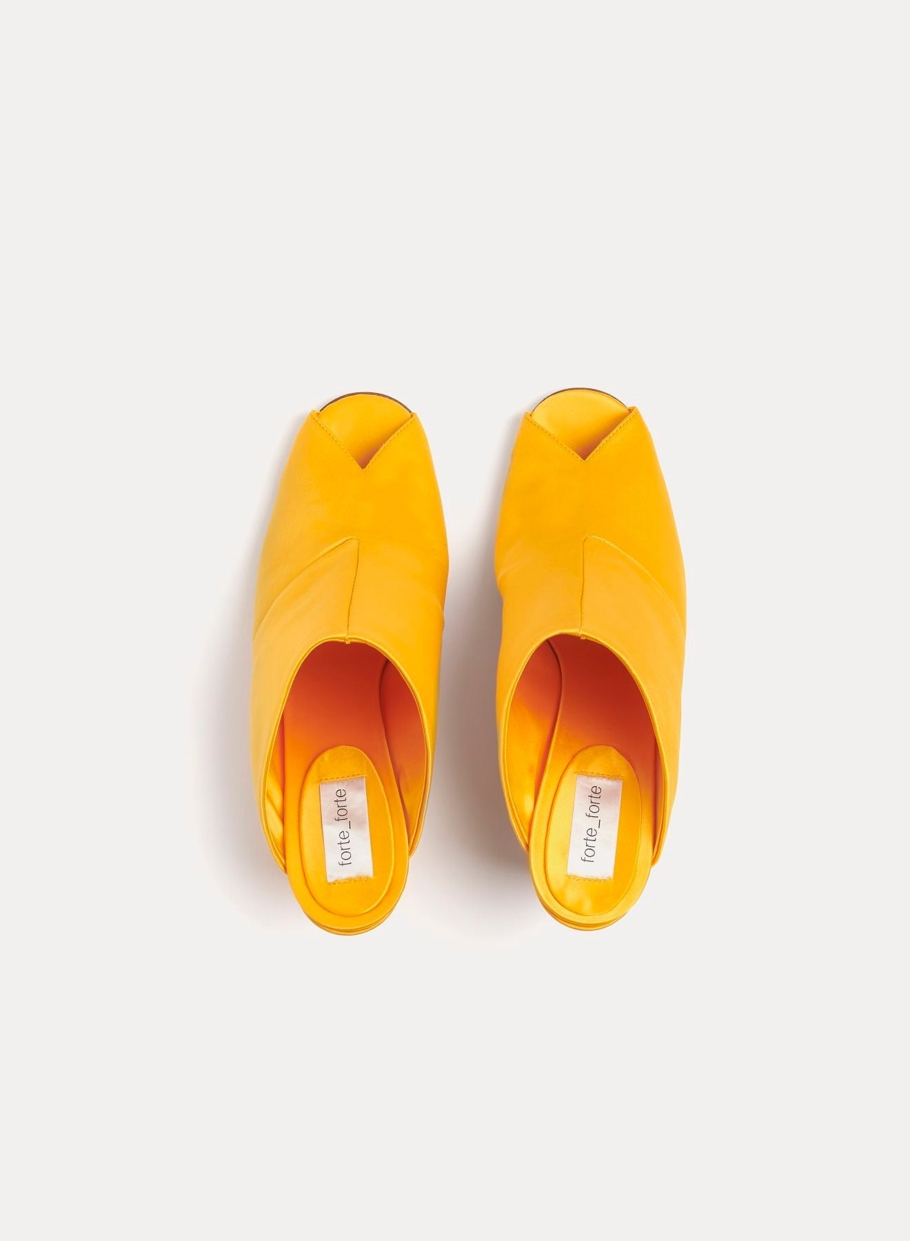 Mules with wedge sole 85 - Mandarin